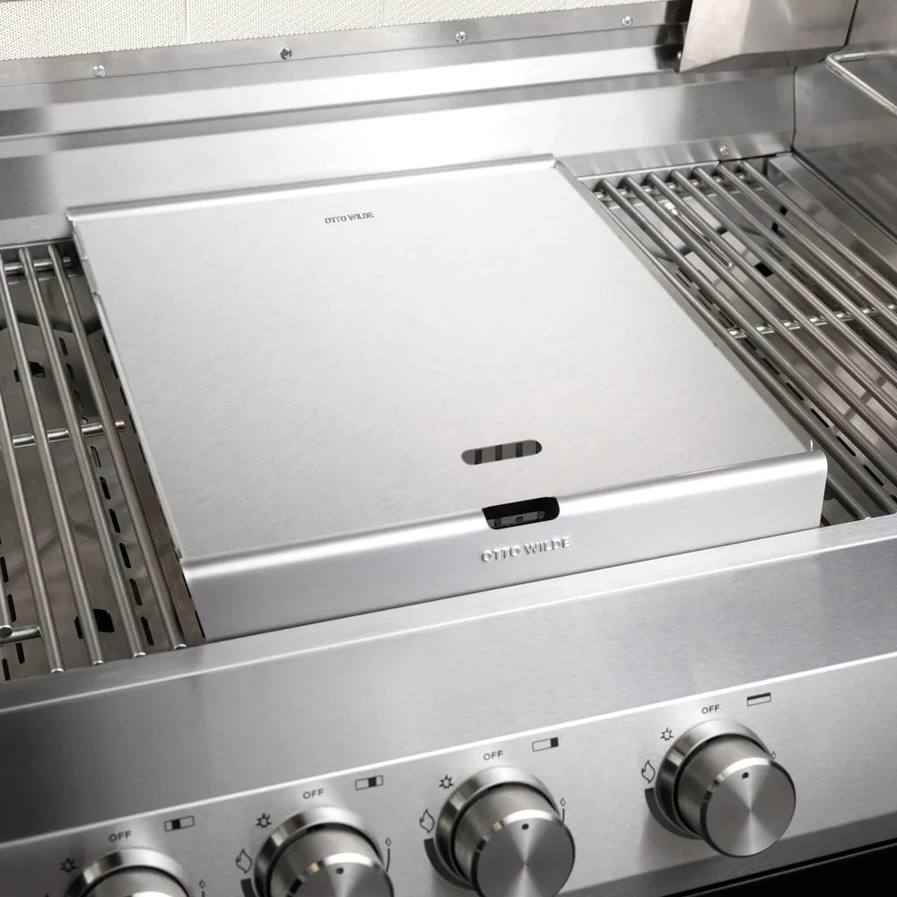 Otto Wilde Grillkorb mit Deckel, 16"