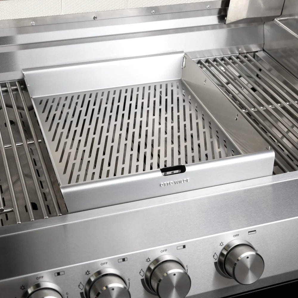 Otto Wilde Grillkorb mit Deckel, 16"