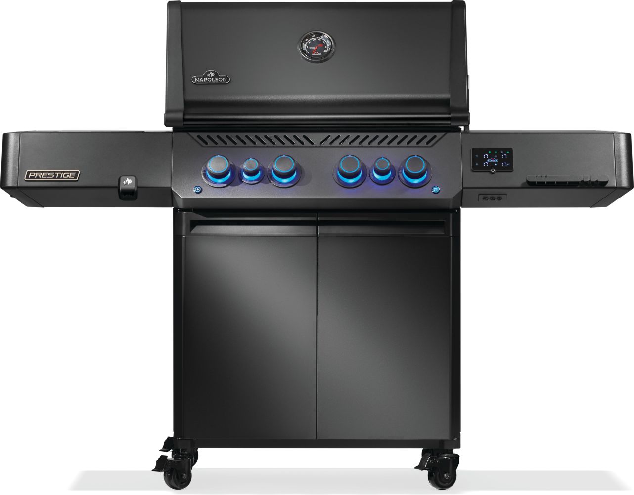Napoleon Phantom Prestige 500, Connected, Edelstahlguss Roste, Mattschwarz | 2025
