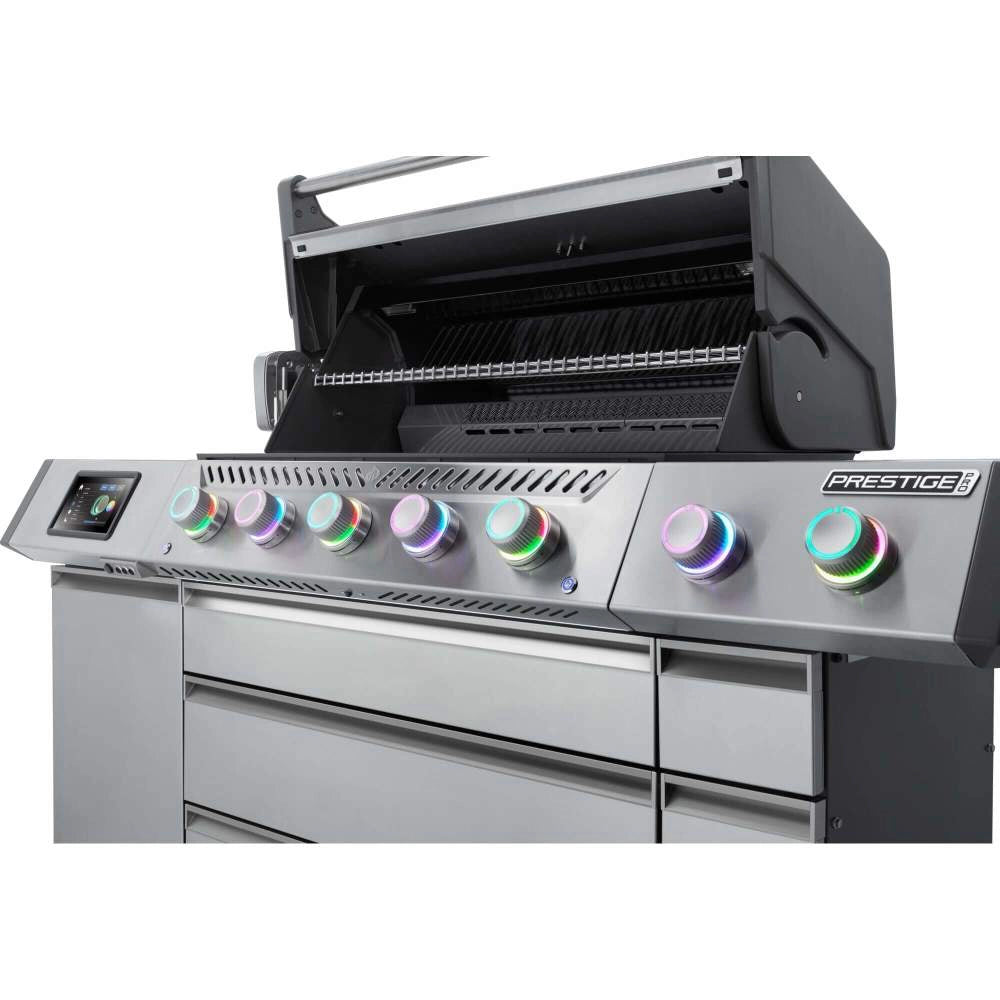 Napoleon Prestige PRO 665 Connected Gasgrill inkl. Drehspieß & elektrischer Räucherbox