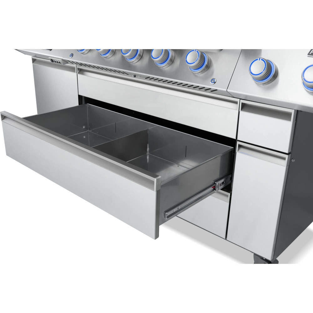 Napoleon Prestige PRO 665 Connected Gasgrill inkl. Drehspieß & elektrischer Räucherbox