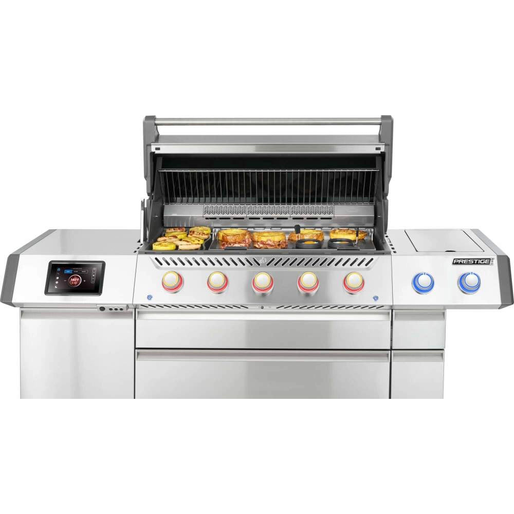 Napoleon Prestige PRO 665 Connected Gasgrill inkl. Drehspieß & elektrischer Räucherbox