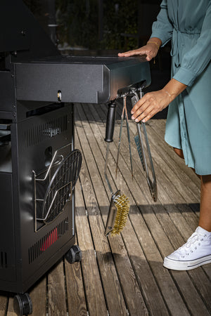 Rösle BBQ Station AllFlame Prime 4 Brenner Gasgrill - 50mBar