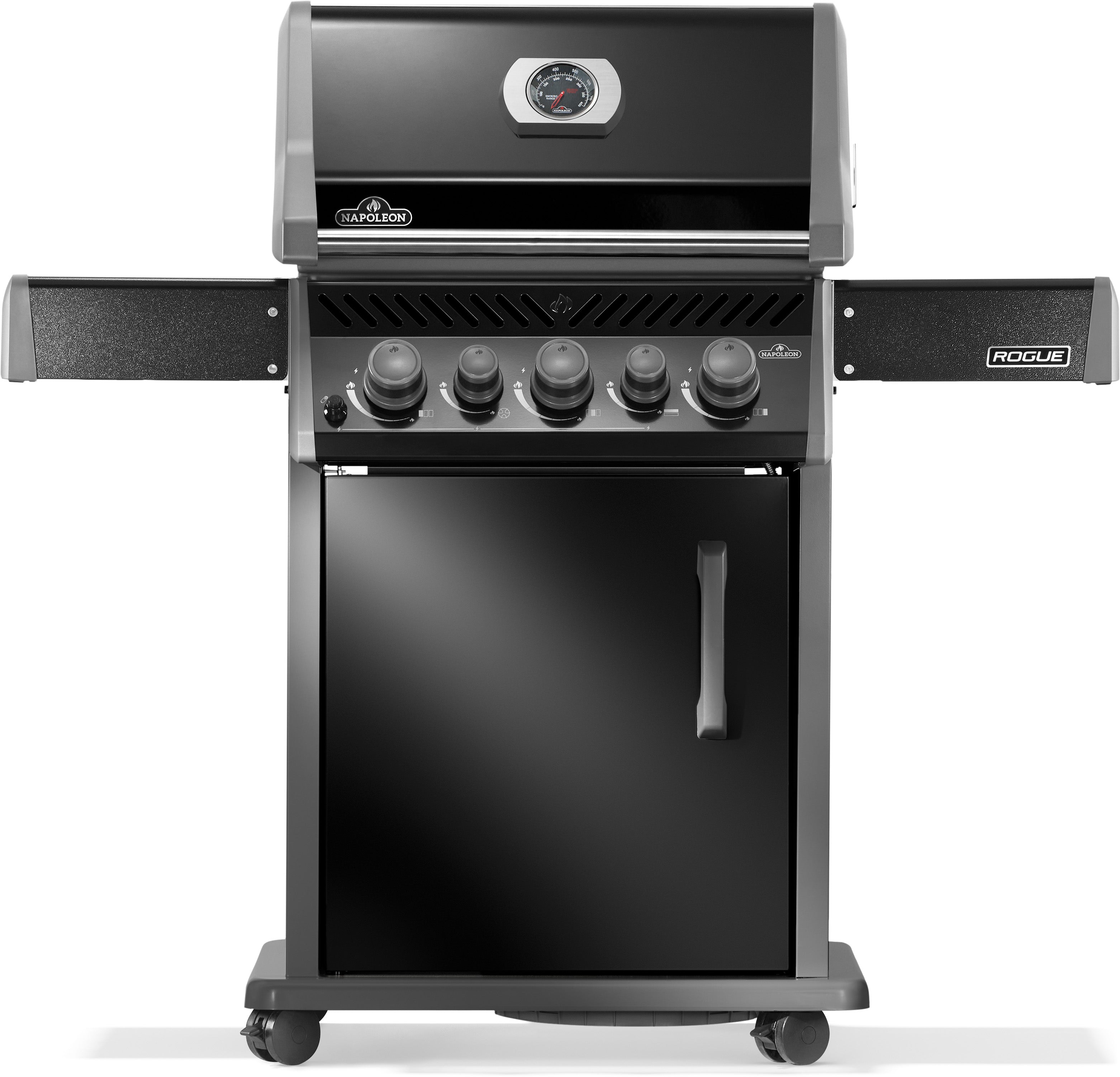 Napoleon Rogue 425, mit Heck- & Seitenbrenner inkl. Drehspieß (neustes Modell 2025)