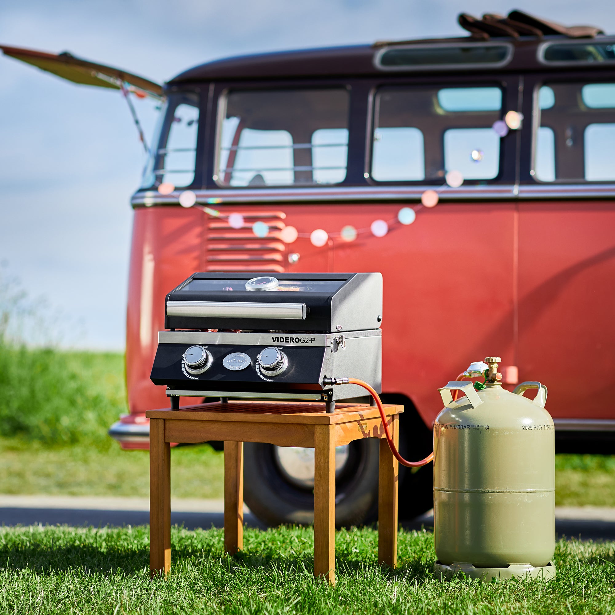 Rösle Gasgrill BBQ-Portable VIDERO G2-P 30mbar