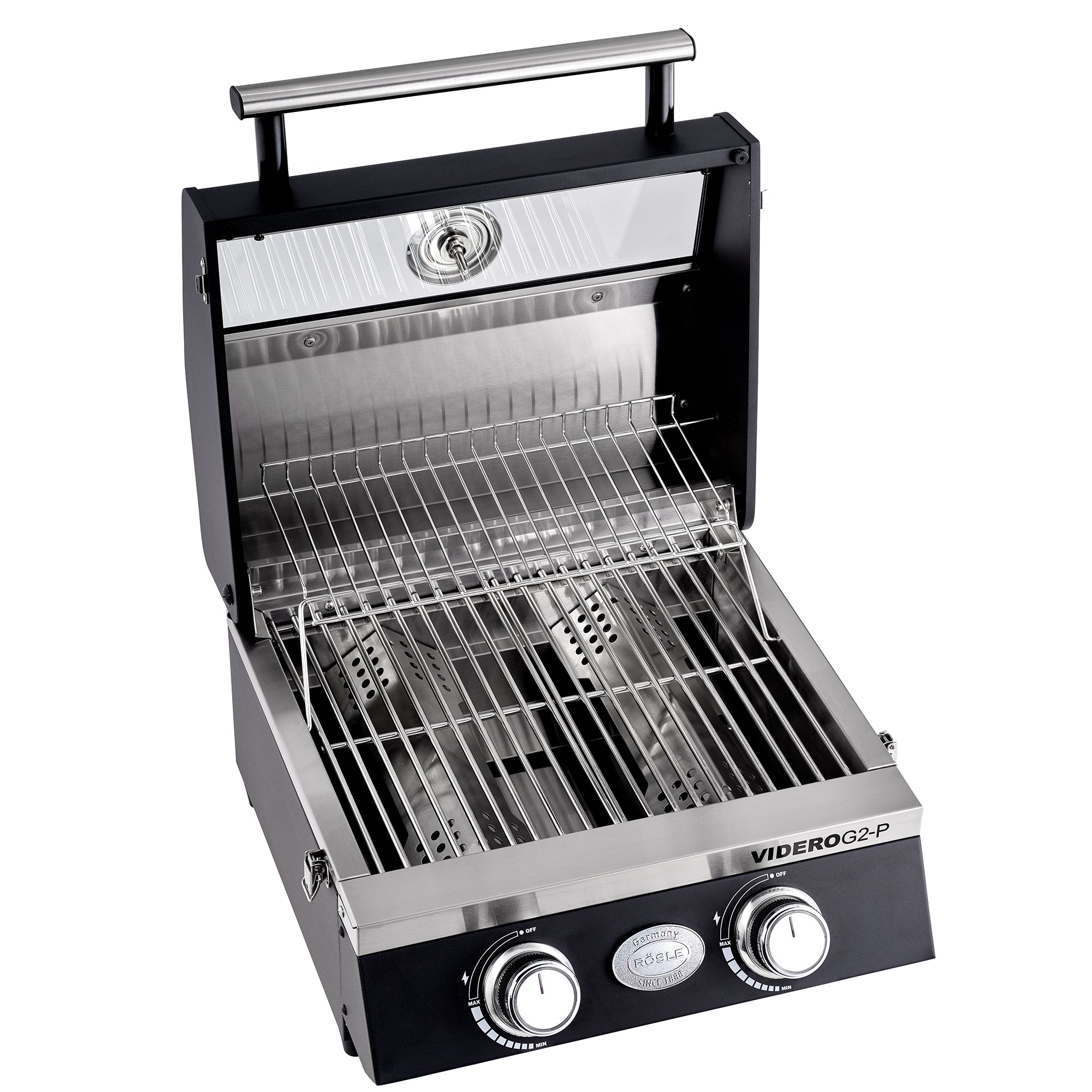 Rösle Gasgrill BBQ-Portable VIDERO G2-P 30mbar