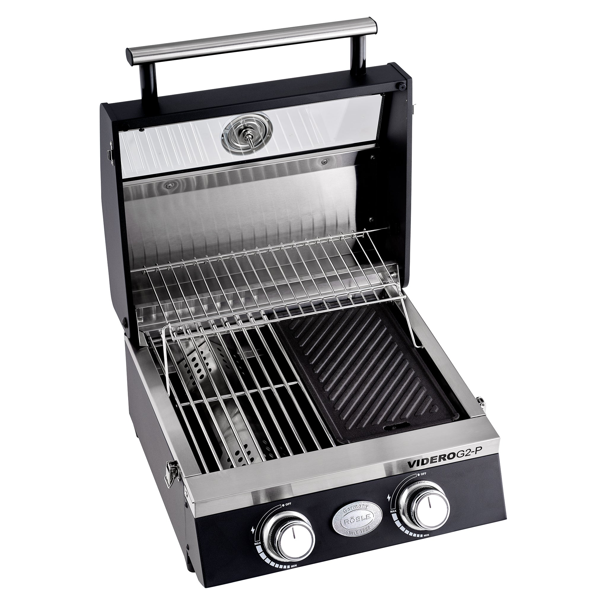 Rösle Gasgrill BBQ-Portable VIDERO G2-P 50 mbar