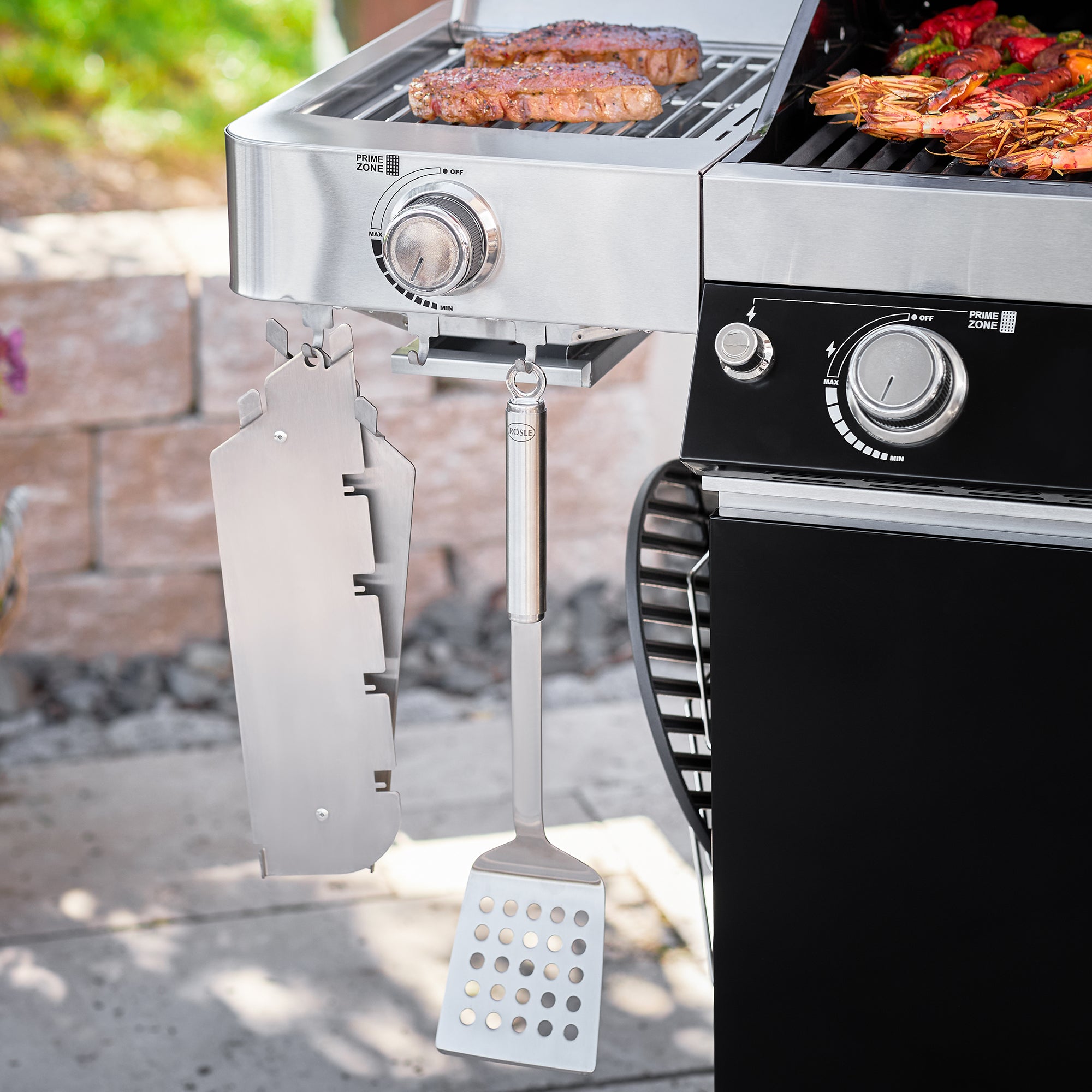 Rösle Gasgrill BBQ-Station VIDERO G6-S Vario+ schwarz 50 mbar
