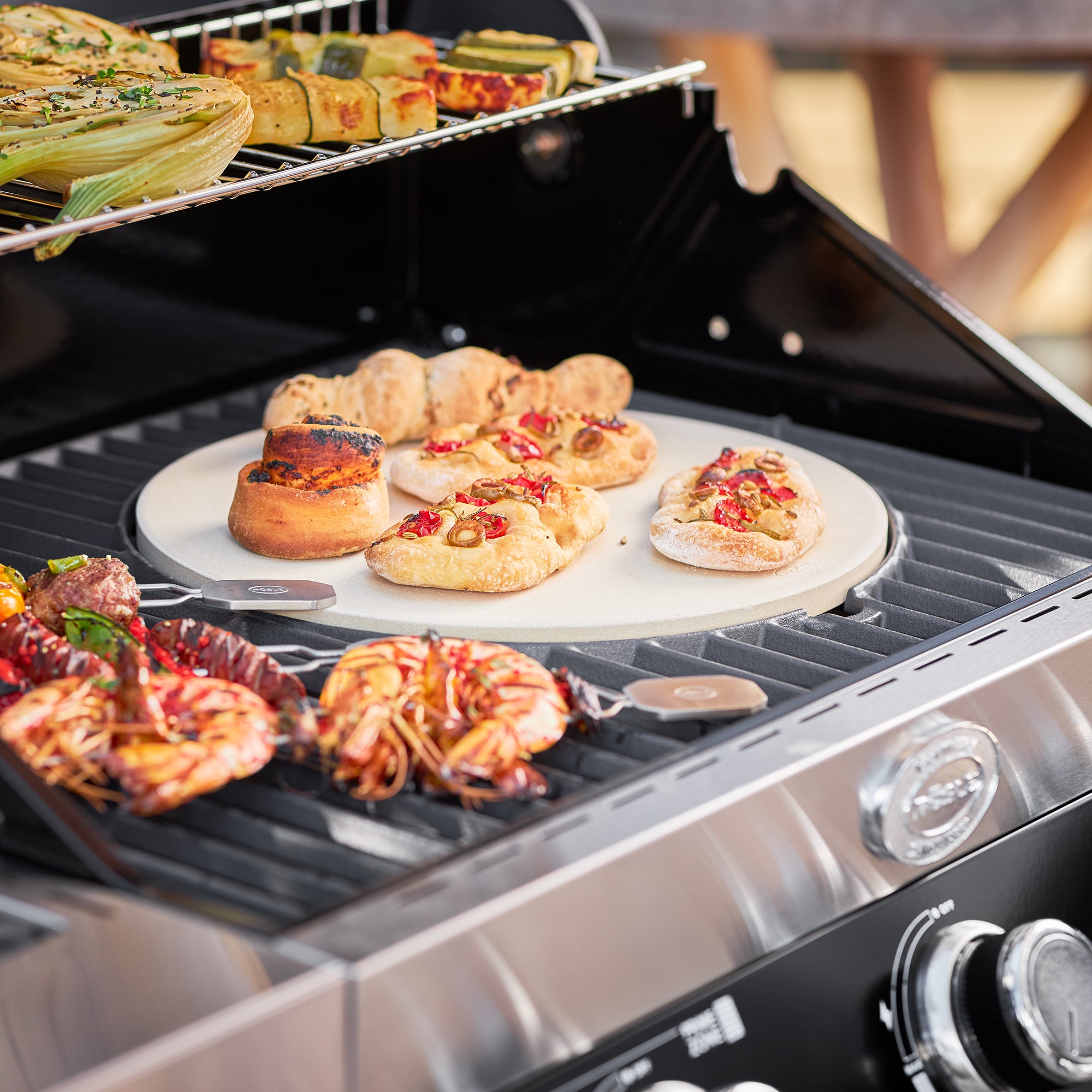 Rösle Gasgrill BBQ-Station VIDERO G6-S Vario+ schwarz 50 mbar