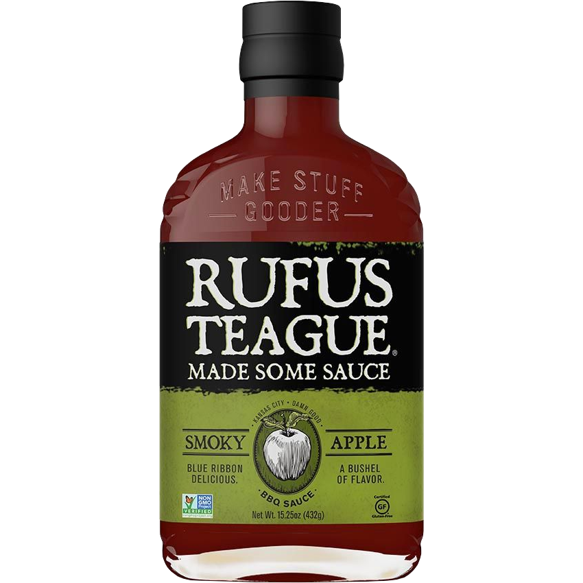 Rufus Teague Smokey Apple BBQ-Sauce, 432g