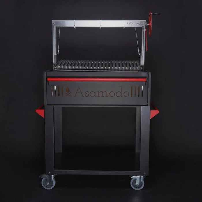 Asamodo - Der Brasa Coupé - Argentinischer Holzkohlengrill für den Balkon