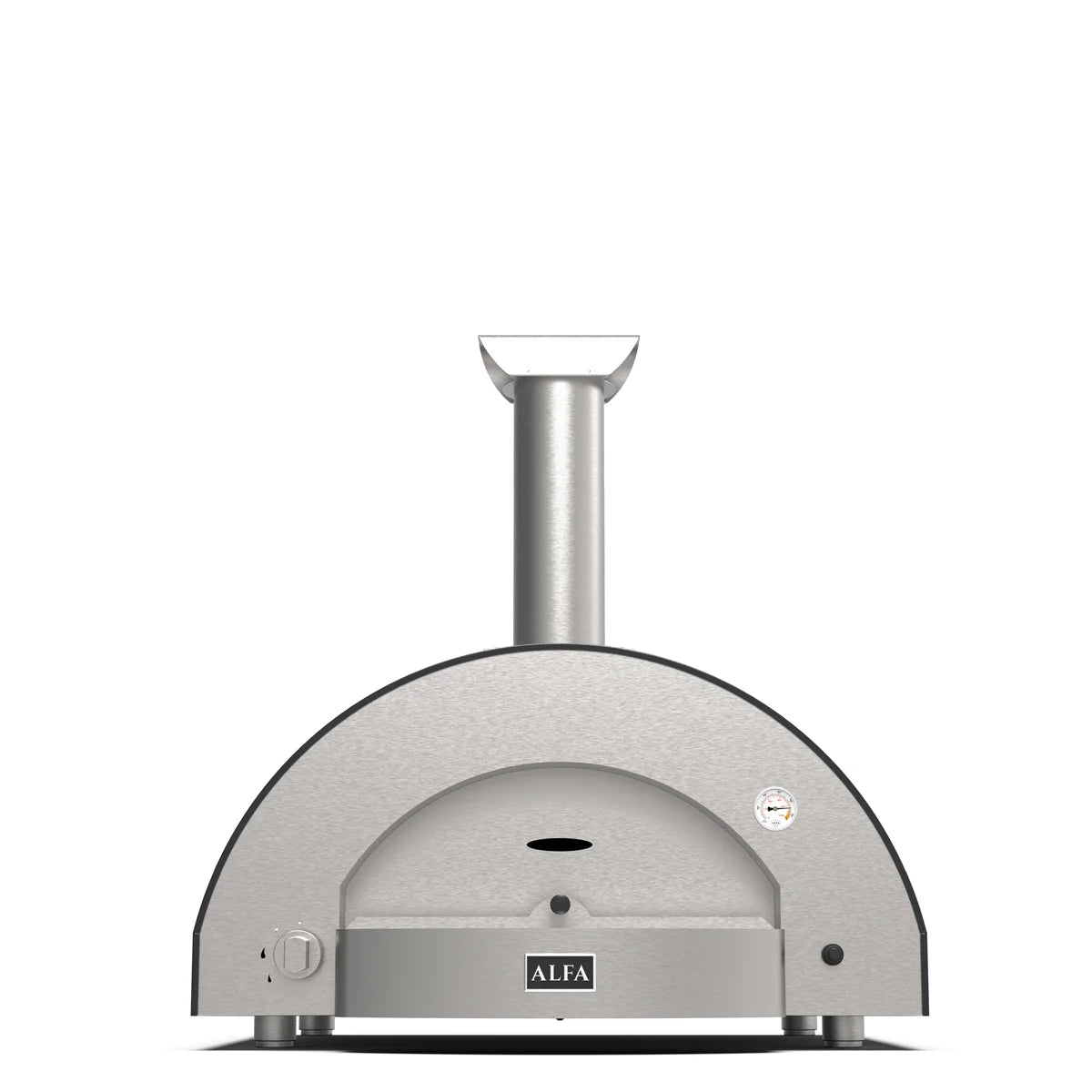 Alfa Forni Classico 4 Pizze, Gas/Hybrid, Grau