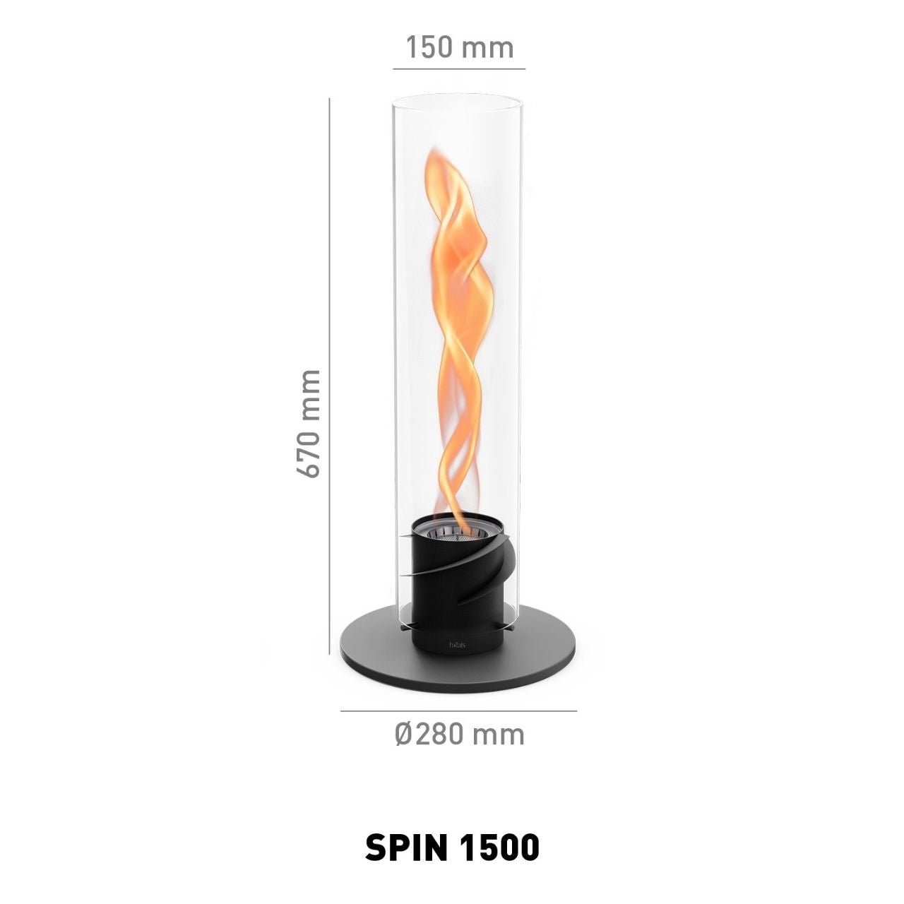 Höfats Spin 1500 Tischfeuer schwarz - Grillstar.deHöfats Spin 1500 Tischfeuer schwarzHöfatsGrillstar.deH006284064251006286