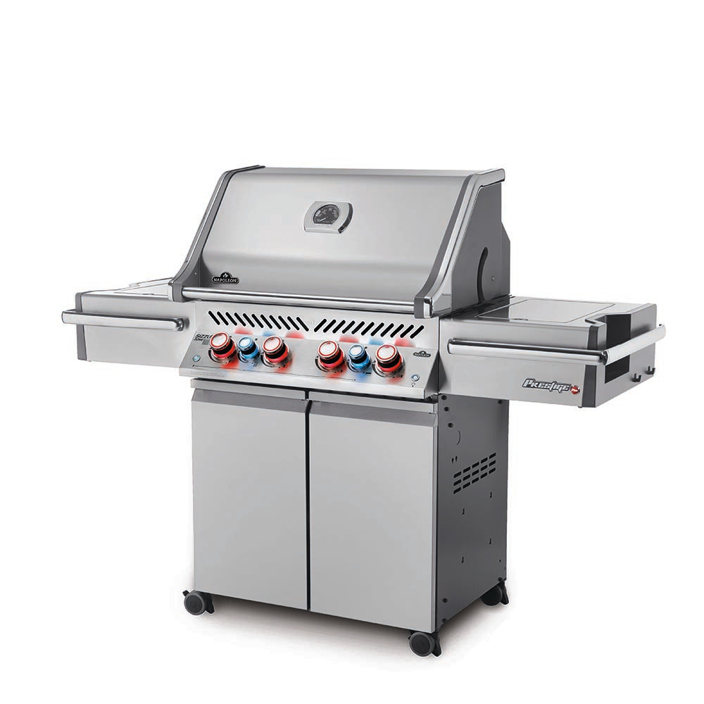 Napoleon Prestige PRO 500, Edelstahl inkl. Drehspieß