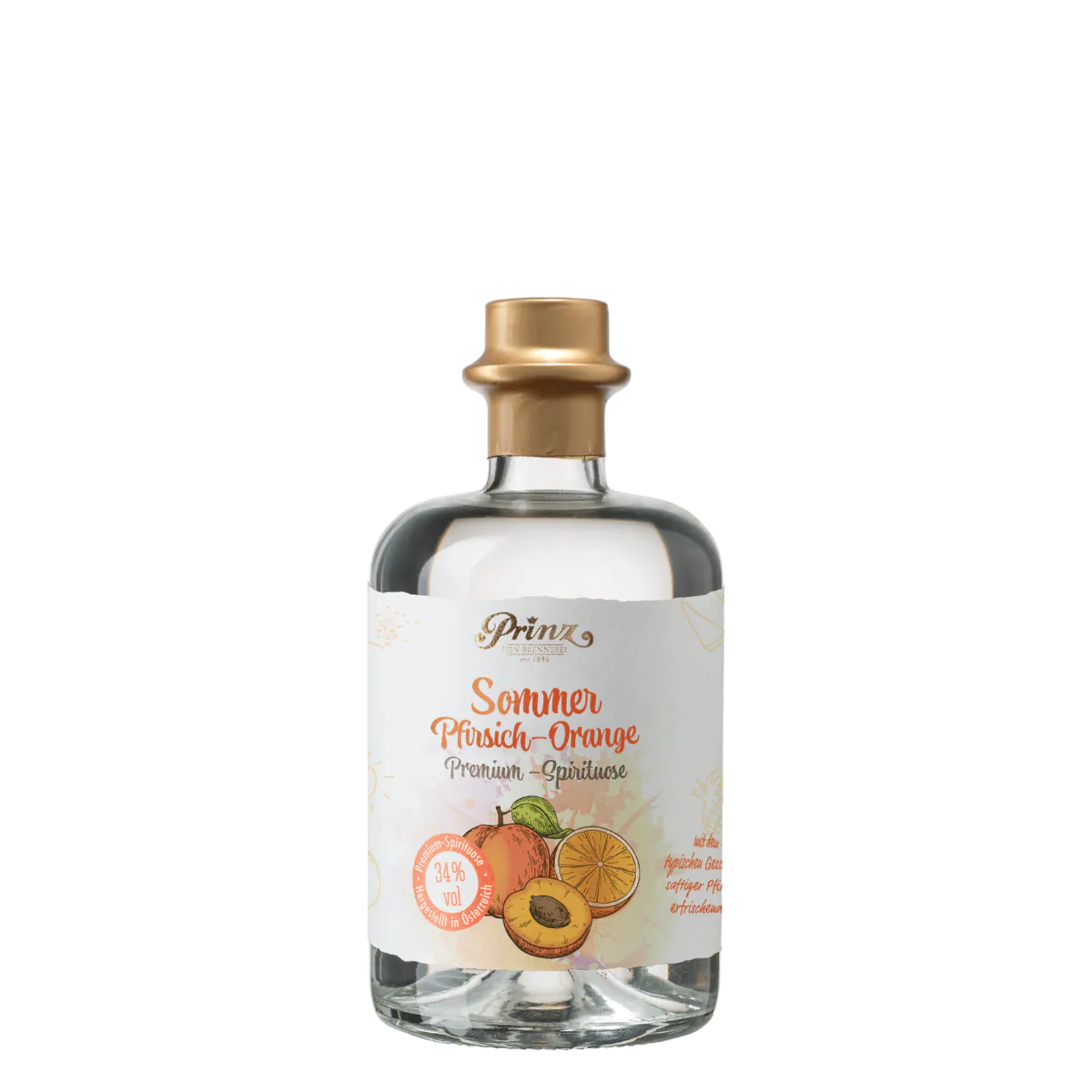 Prinz Sommer Pfirsich-Orange 34% VOL