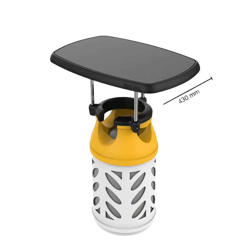 Hot Wok Tisch für Kragengasflaschen