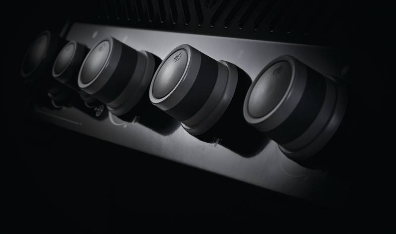 Drehregler Napoleon Rogue XT 525 Schwarz mit Sizzle Zone