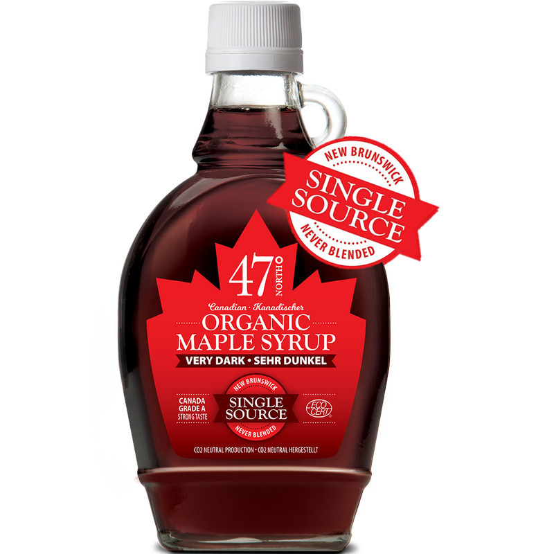 Produktbild Flasche 47° North Ahornsirup sehr Dunkel, 250g