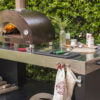 Alfa Forni Nano, Holz