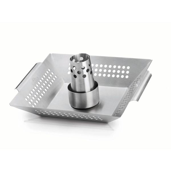 Napoleon Geflügelhalter & Wok, Edelstahl