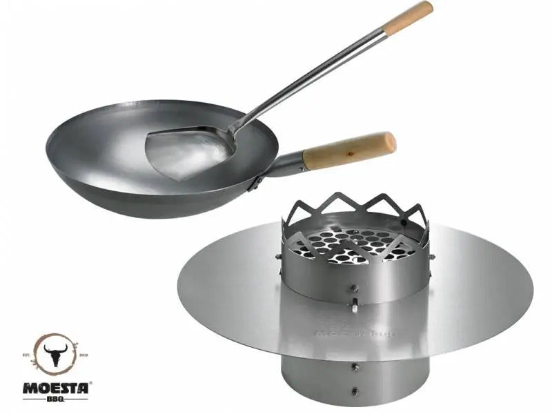 Moesta Wok'n BBQ Komplettpaket für Kugelgrill 47cm