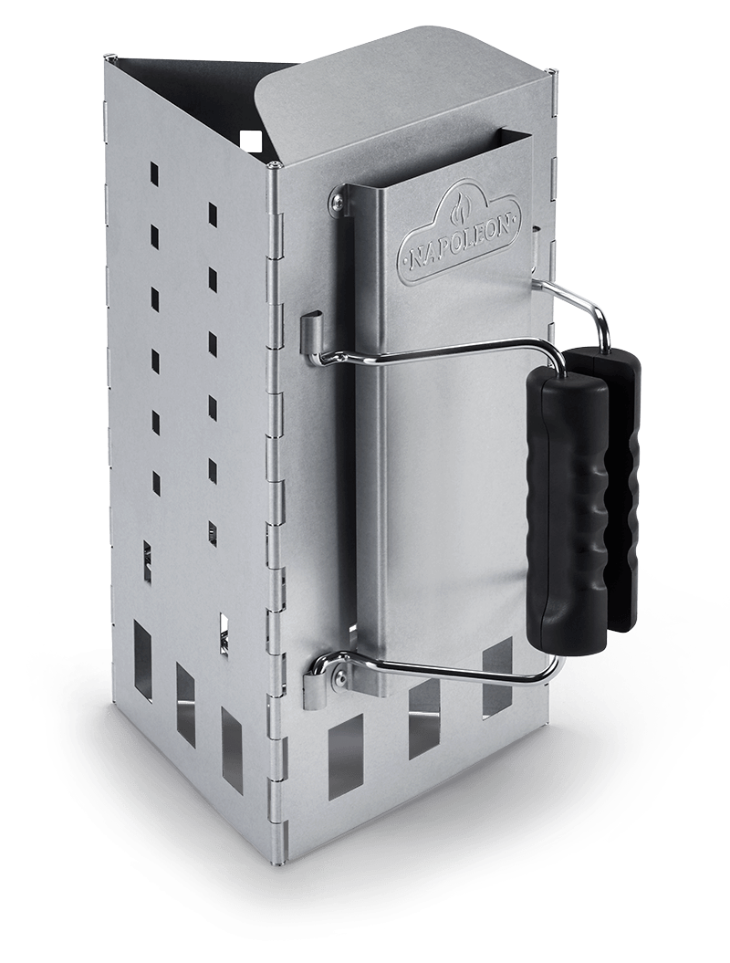 Napoleon Anzündkamin, in dreieckiger Form