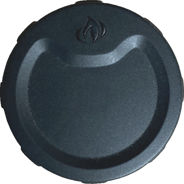 FALCON DOMIANTOR FRYER BLACK DIAL CONTROL KNOB 130-190 DEG MARKING