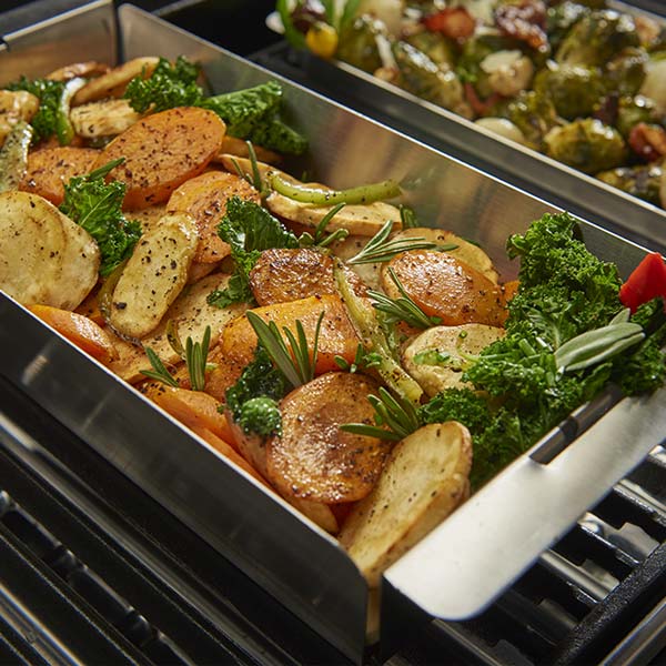 Anwendungsbild Broil King Grillschale & Grillkorb, Schmal