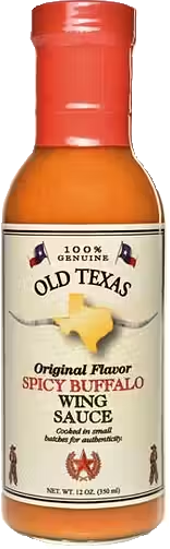 Old Texas Spicy Buffalo Wing Sauce, 350ml