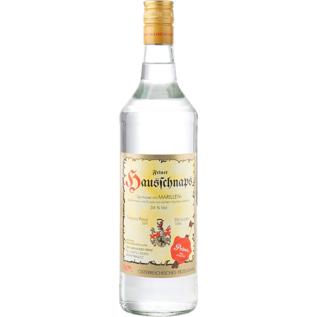 Prinz Hausschnaps 34%, 1l