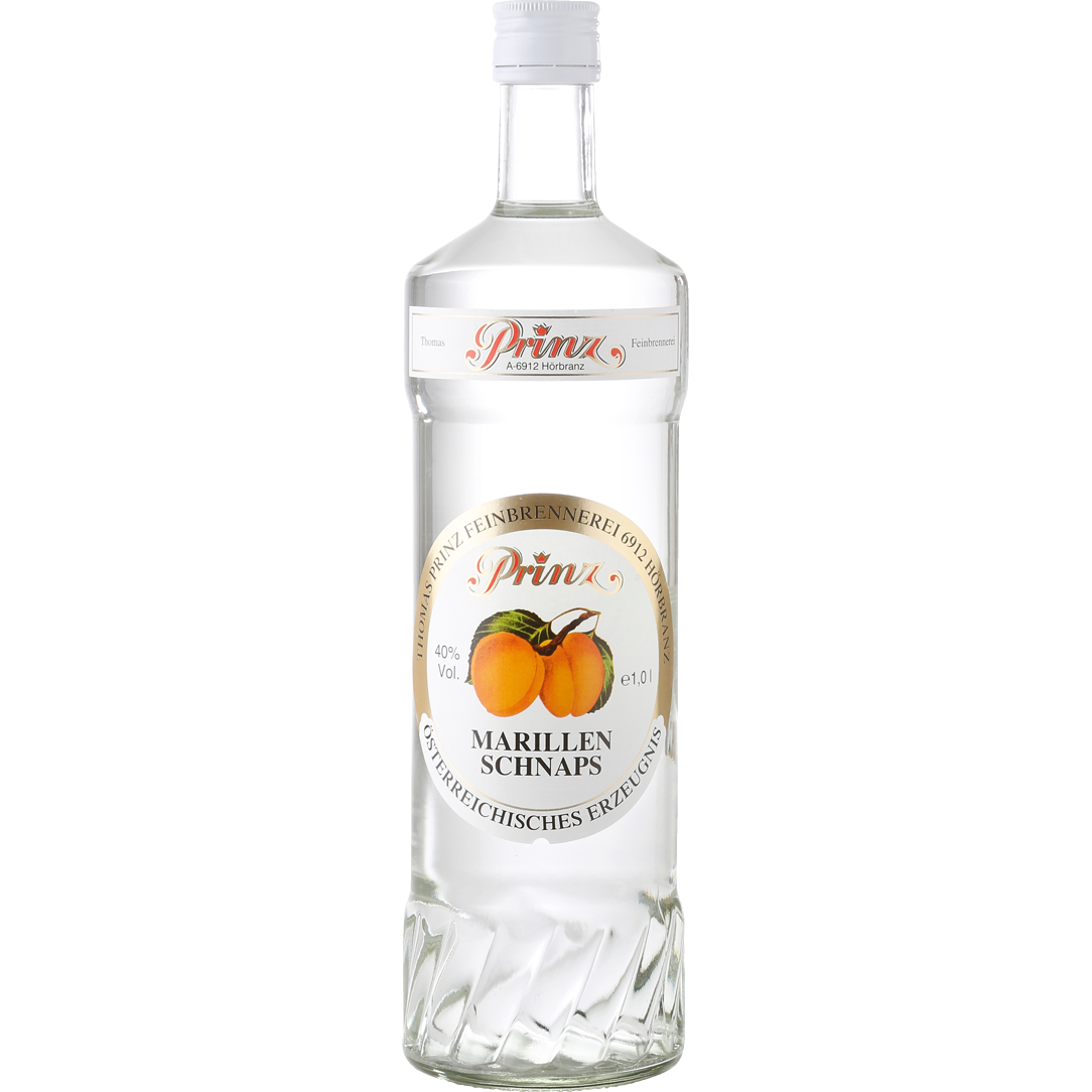 Prinz Marillen Schnaps 40%, 1l