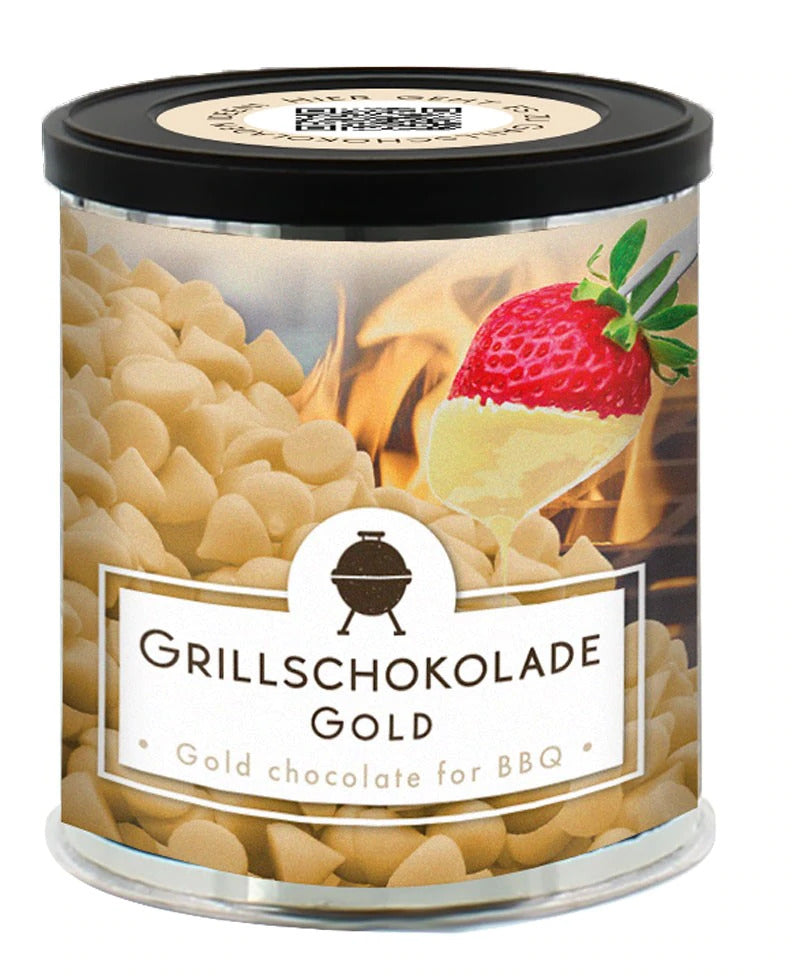 Produktbild Dose Rock 'n' Rubs x Callebaut Grillschokolade Gold (200g)