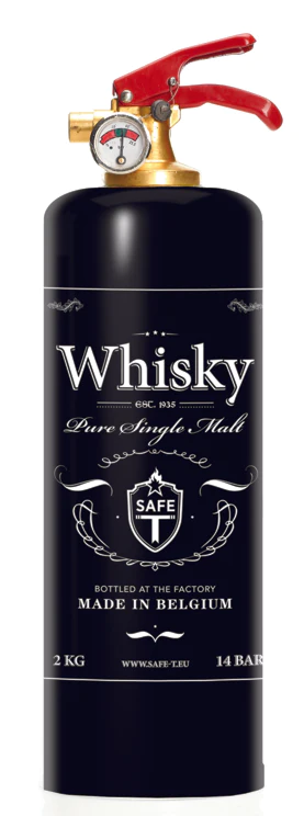 SafeT Feuerlöscher Whiskey Design