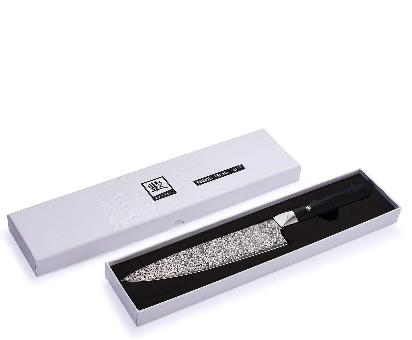 Zayiko Damast Fleischmesser, "Black"-Serie