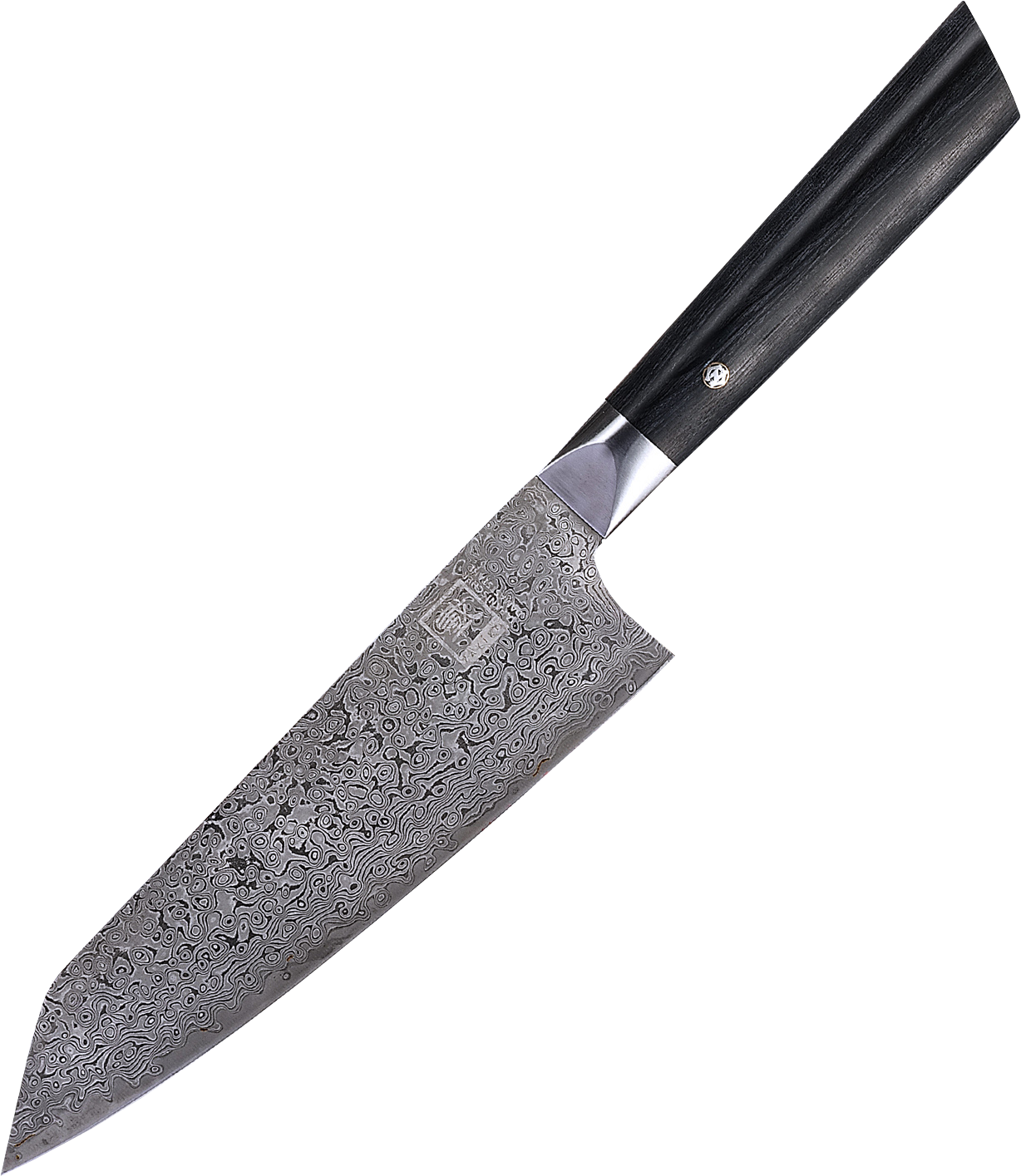 Zayiko Damast Kiritsuke Chefmesser "Black"-Serie