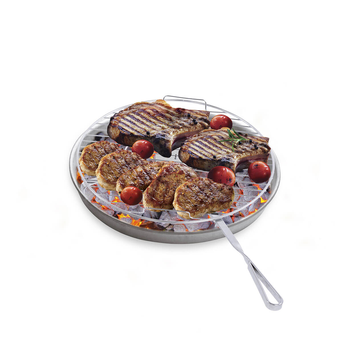 Alfa Forni BBQ 500, Ø37cm - BBQ Set für den Pizzaofen