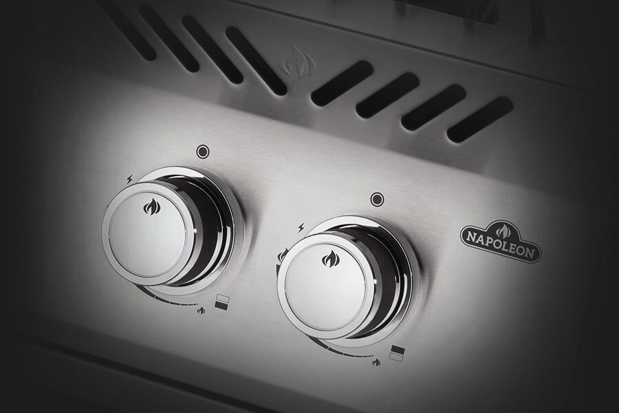 Napoleon 500er Serie doppelter Seitenbrenner, Built-In
