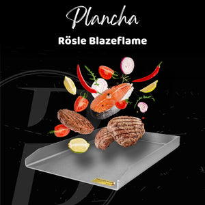Babossa Plancha für Rösle Blazeflame | 33 x47,6 cm