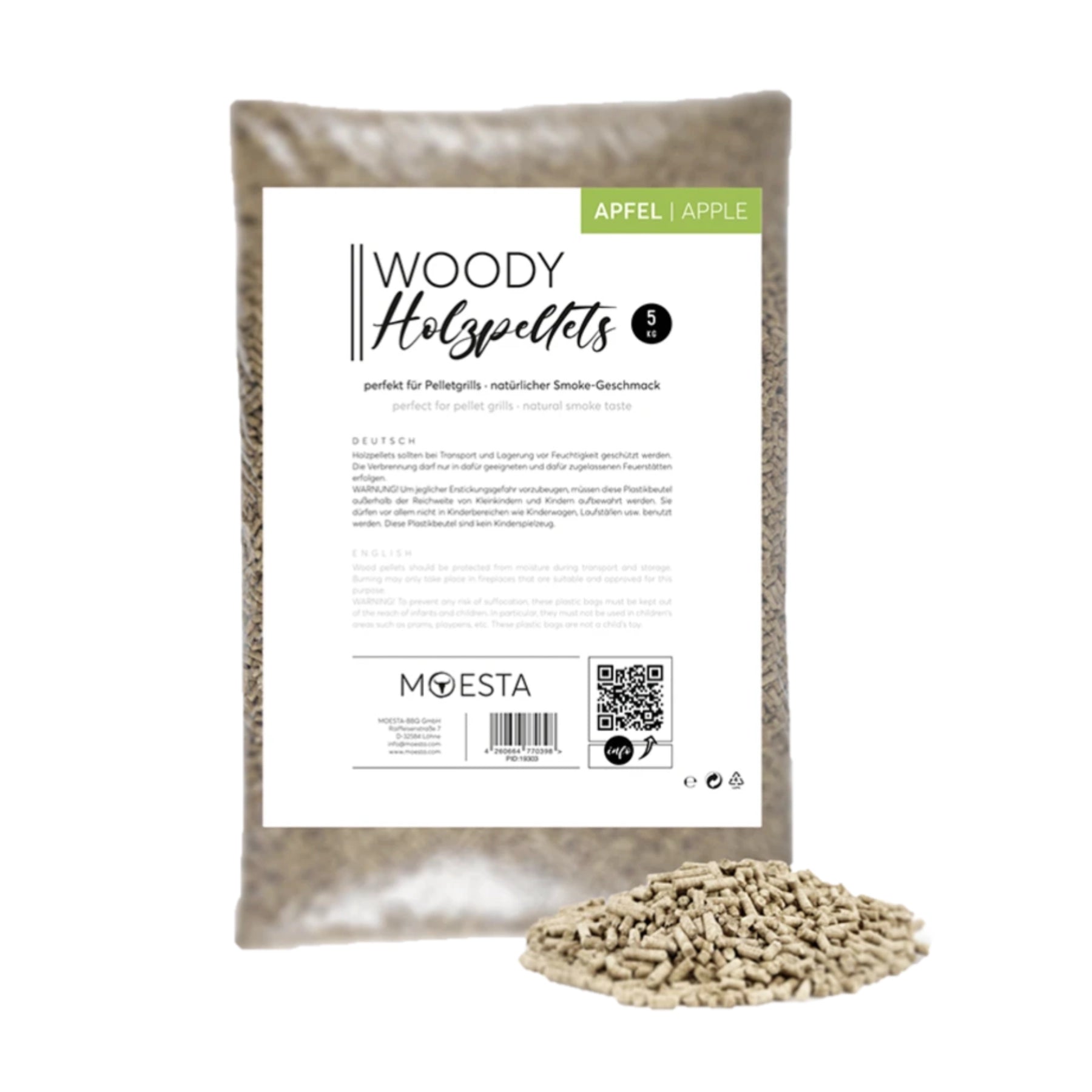 Moesta Holzpellets, Apfel 5kg