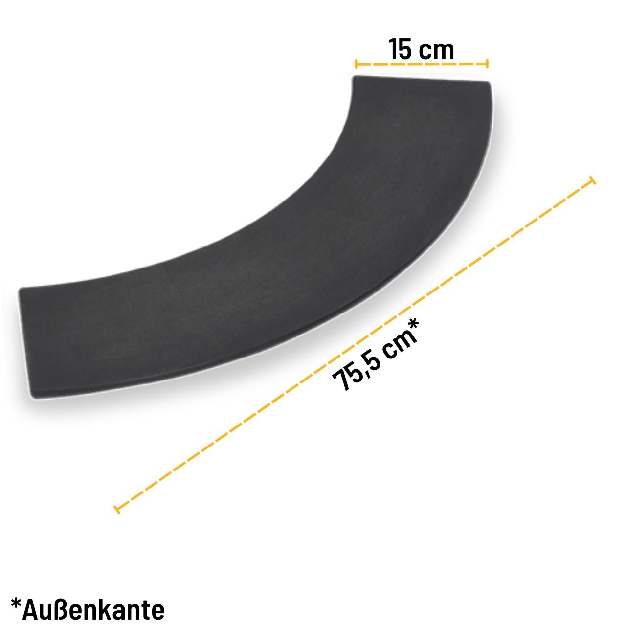 Moesta Bandit FirePlace Ablagebretter PaperPlank schwarz  4 Stück