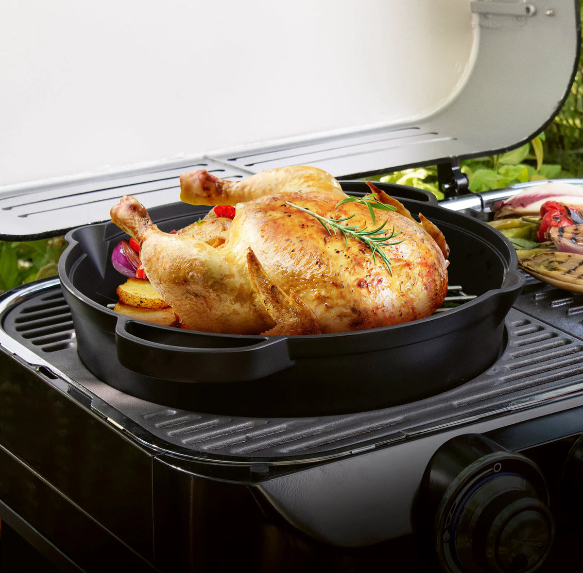 Campingaz Culinary Modular Gusseiserne Pfanne mit Grillrost