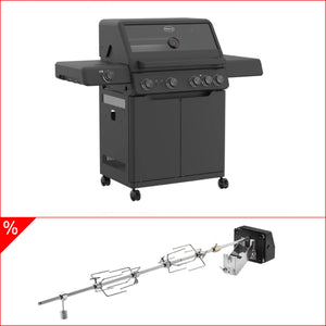 Rösle AllFlame Hero 4 + gratis Rotisserie