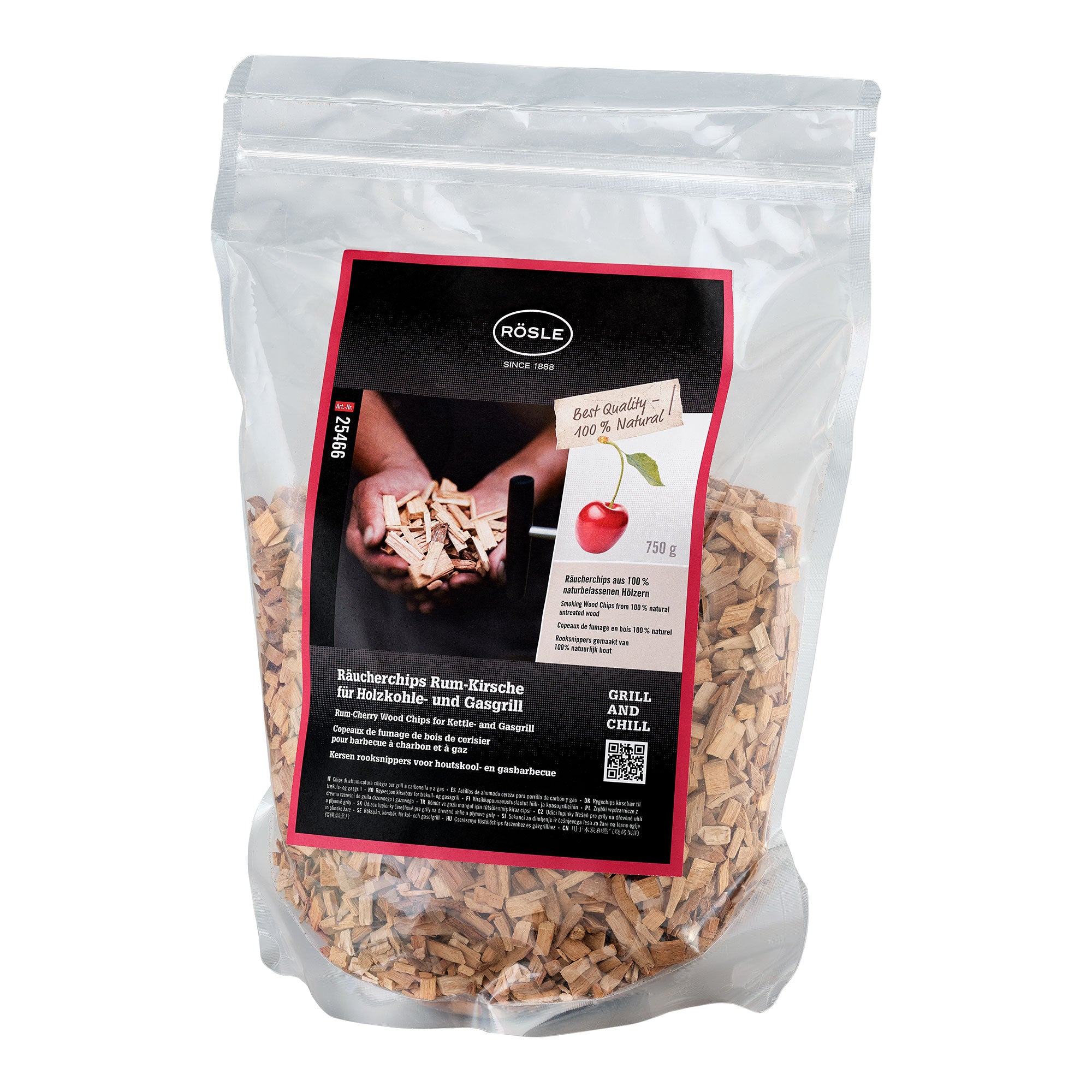 Produktbild Rösle Rucherchips Rum & Kirsche