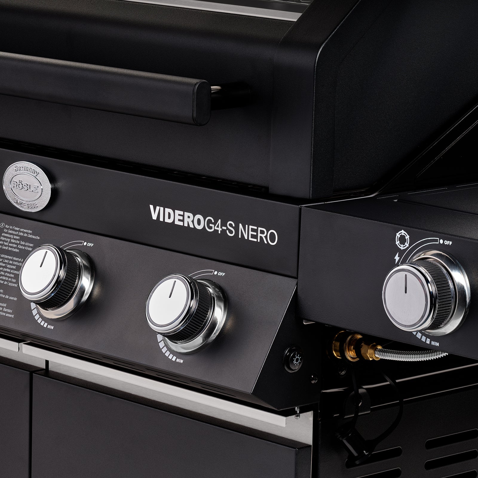 Faszinierend Rosle Videro G4 S Vario Nero Ebenbild