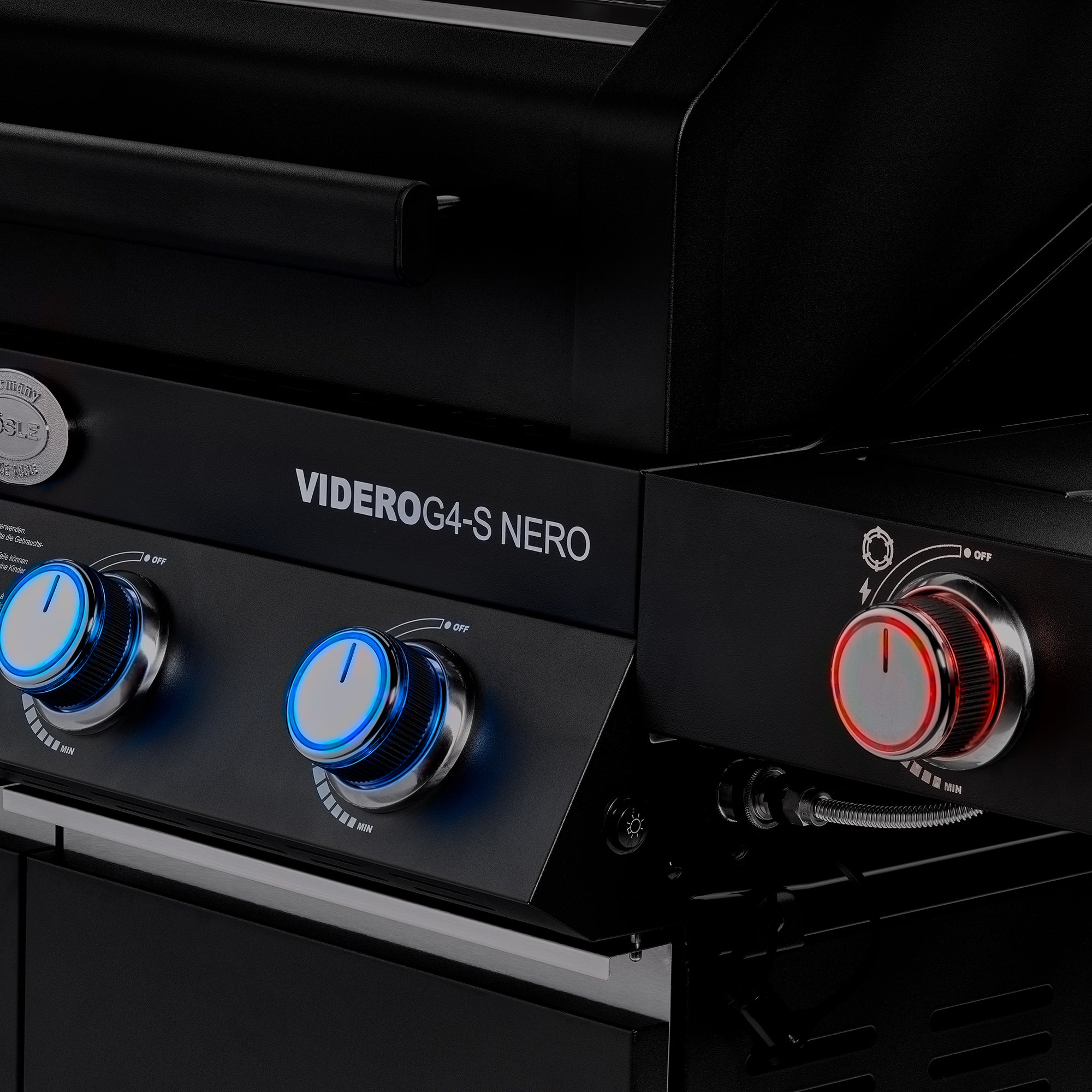 Rösle Videro G4-S Nero Vario+ Schwarz 50 mbar