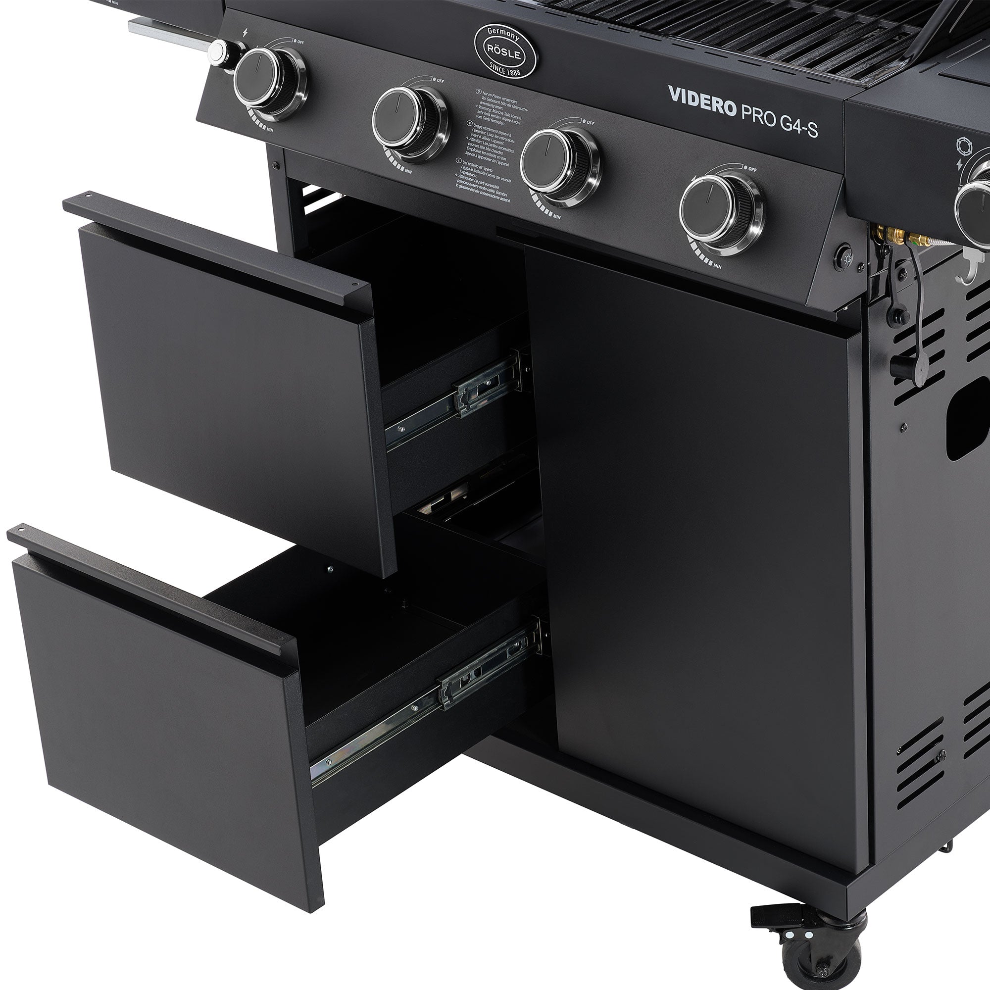 Schubladen Rösle Videro Pro G4-S Vario+ 50mbar