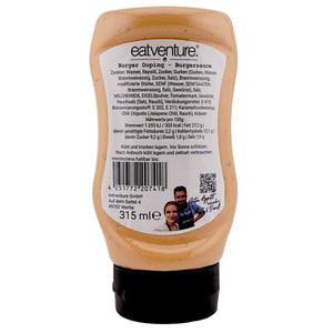 Eatventure Burger Doping Rückseite