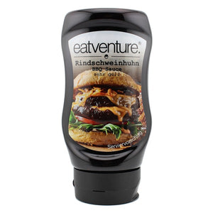 Eatventure BBQ Sauce, Rindschweinhuhn 315ml