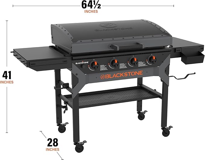 Blackstone 36″ Iron Forged Griddle mit 4 Brennern inkl. Deckel | Modell 2026