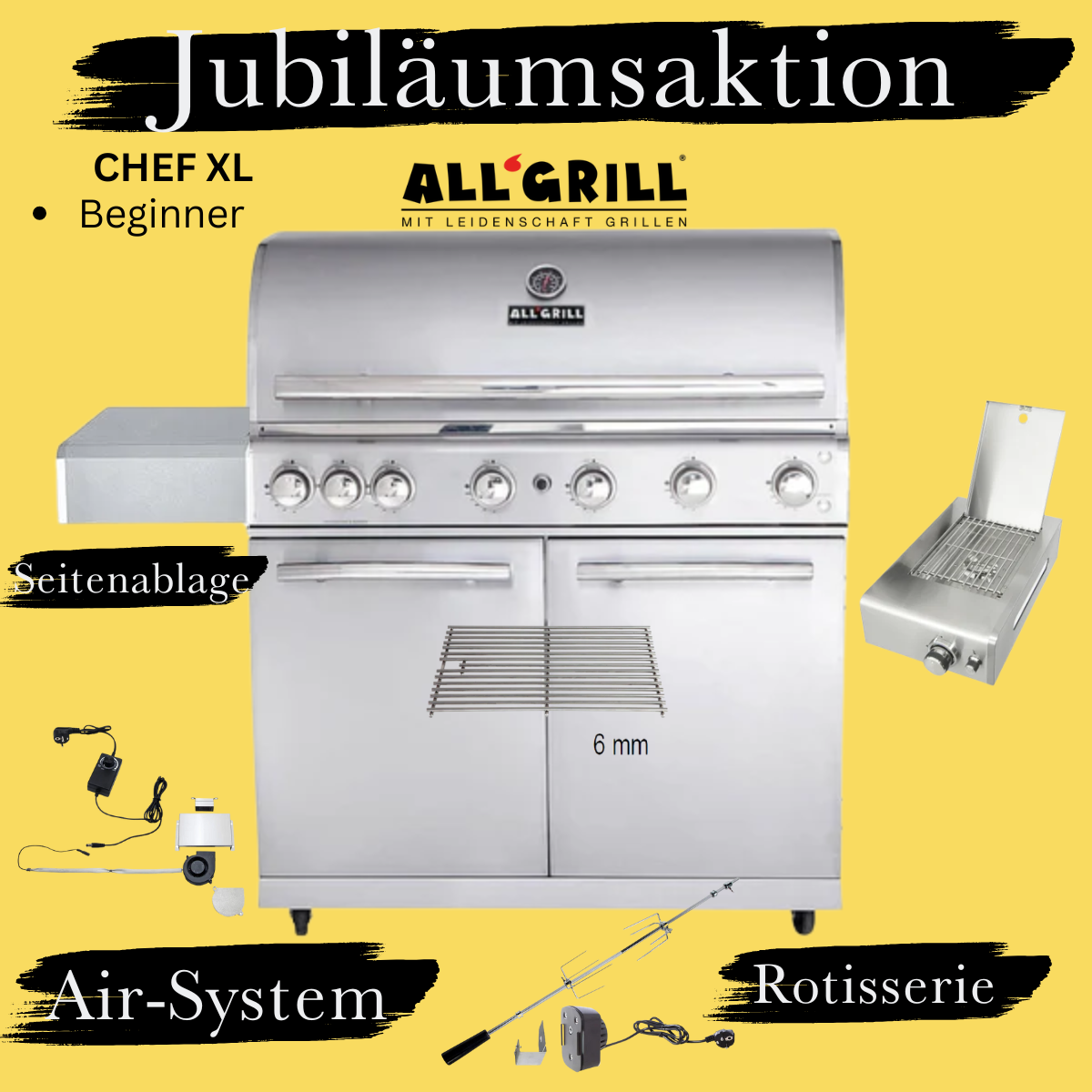 ALL’GRILL Chef XL Jubiläumsaktion Beginner
